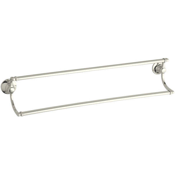 K11416CP,2BZ,SN Kohler Bancroft 7" Wall Mounted Towel Bar & Reviews